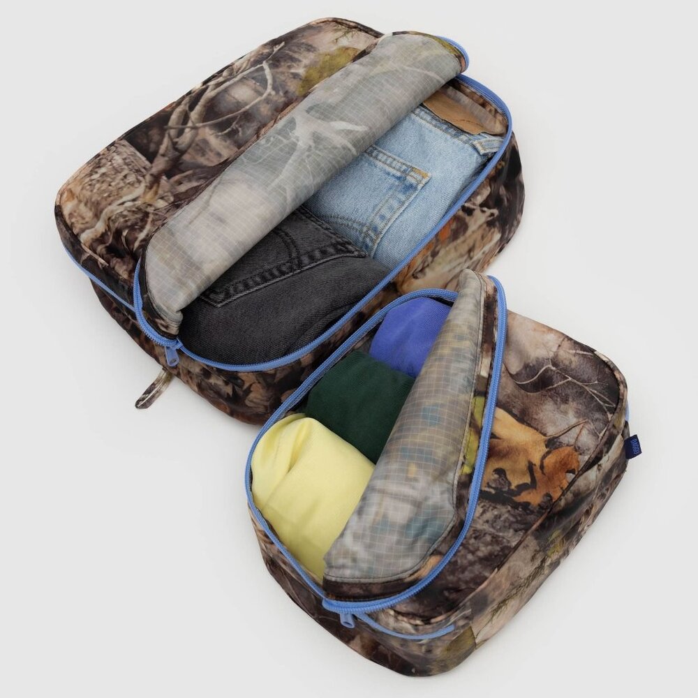NWT Baggu Packing Cube Set - Photo Forest - Picture 5 of 6